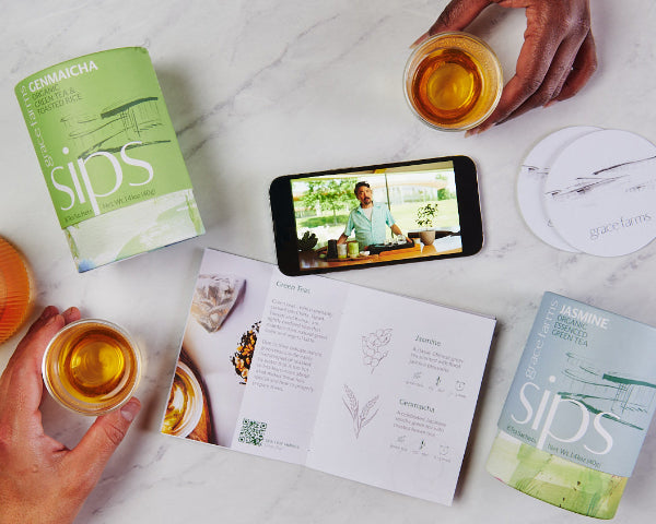 journey into the world of tea | green & black teas