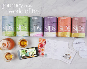 journey into the world of tea | green & black teas