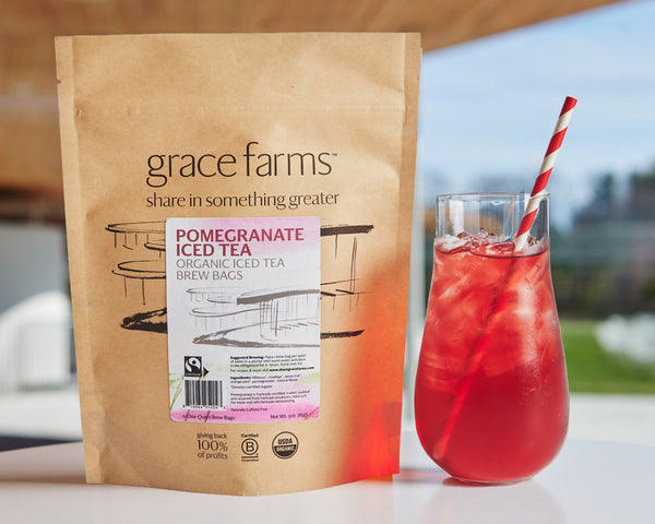 Pomegranate Iced Tea