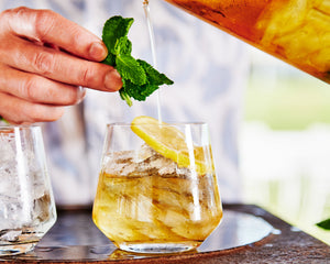 Spearmint Rose Iced Tea