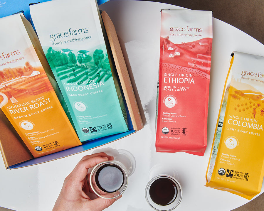 4 Coffee Collection &amp; Gift Box