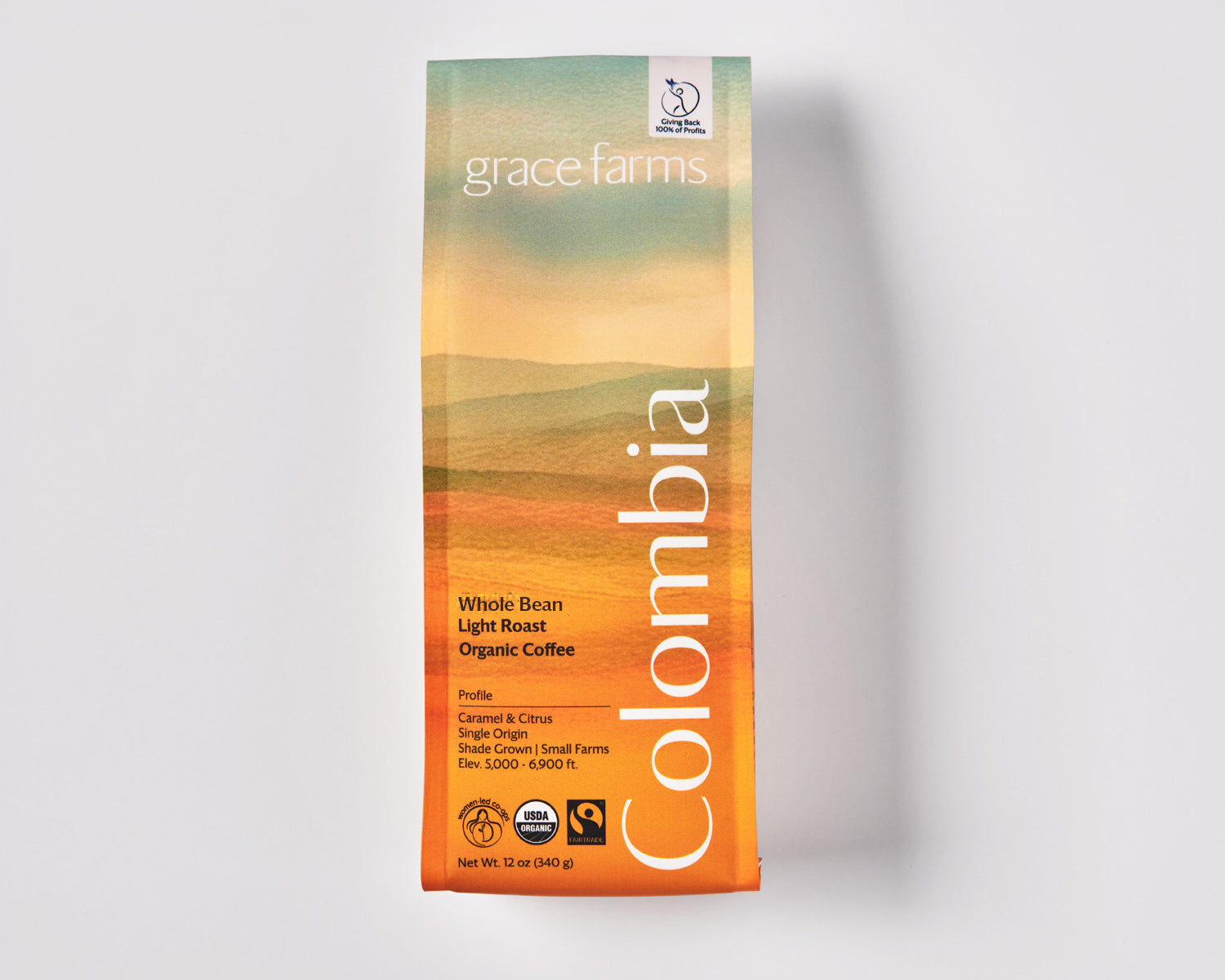 Single Origin Colombia Light Roast Coffee