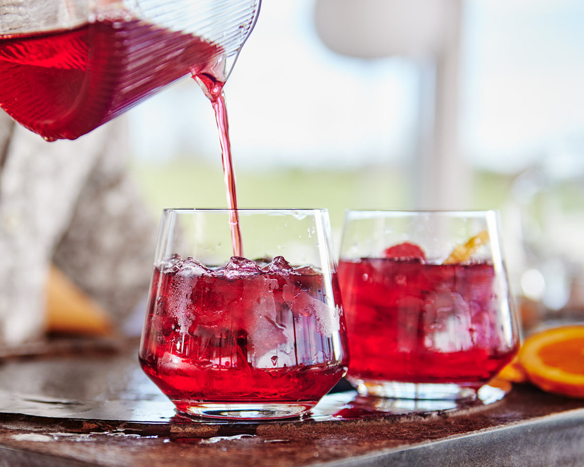 Hibiscus Orange Iced Tea