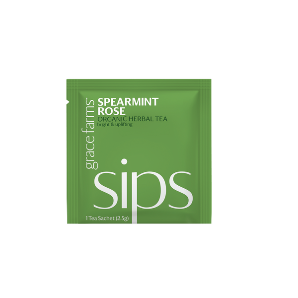 Spearmint Rose Herbal Tea
