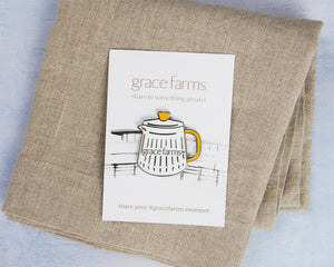 Grace Farms Teapot Pin