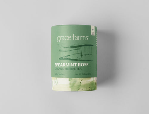 Spearmint Rose Herbal Tea