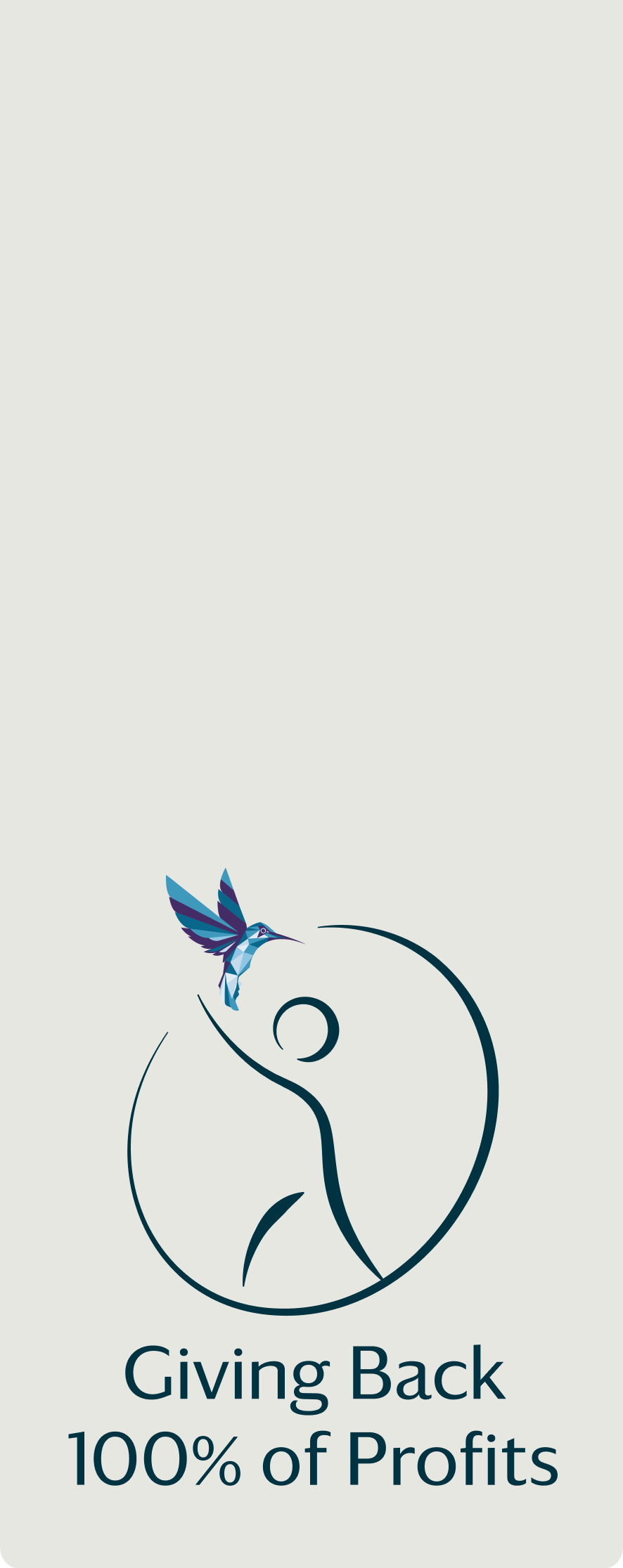 Giving Back 100% of Profits